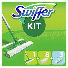Swiffer bundle pack 1 x kit 1 balai avec 8 floor plumeaux swiffer 1 x swiffer sweeper recharges agrumes frais du chiffon humide 24 1 x swiffer duster recharges 40 's x 2 (80) plus. Swiffer Balai Attrape Poussiere Kit De Demarrage Achat Vente Plumeau Depoussierant Balai Attrape Poussiere Kit De Cdiscount