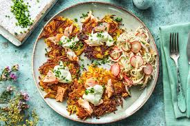 Aardappelkoekjes Met Warmgerookte Zalm Aardappelkoekjes Voedsel Ideeen Zalm