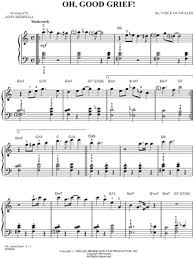 Movimento internacional de conscientização para o controle do câncer de mama, o outubro rosa foi criado no início da década de 1990 pela fundação susan g. Oh Good Grief Easy Piano Music Sheet Free Sheet Music Sources