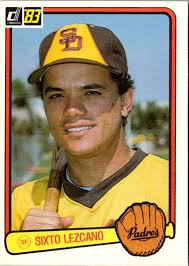 1983 Donruss Sixto Lezcano #499