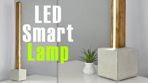 Diy modern led floor lamp. Diy Concrete And Wood Led Floor Lamp 6 Steps With Pictures Instructables