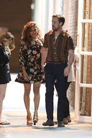Ryan Gosling And Eva Mendes Looked Like A La La Land Fantasy On Their Date Eva Mendes Ryan And Eva Eva Mendes And Ryan