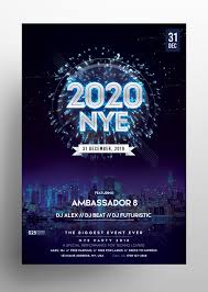 Happy Nye Event Psd Flyer Template
