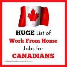 Work At Home Jobs For Canadians Work From Home Canada Work From Home Jobs Home Jobs
