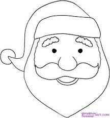 Image Result For How To Draw Santa Claus Face How To Draw Santa Easy Christmas Drawings Santa Face