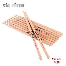 Free Shipping Vic Firth 2b Rack Drum Sticks Jazz Drum Stick