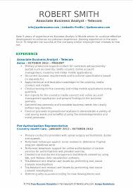 Associate Business Analyst Resume Samples Qwikresume