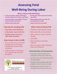 Assessing Fetal Well Being During Labor Nursing Notes Midwife Assistant Nurse