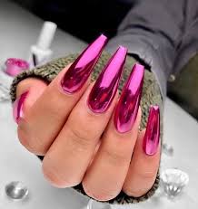 Beetles chrome nail powder mirror effect holographic aurora iridescent pearlescent manicure art decoration glitter, 8. 40 Attractive Chrome Nails Ideas Nail Art Designs 2020