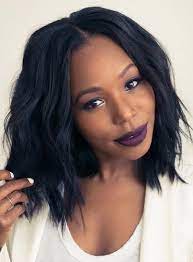 Women S Middle Parting Capless Synthetic Wavy Hair Wig 12 Inches Messy Bob Hairstyles Front Lace Wigs Human Hair Human Hair Lace Wigs