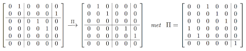 This method takes a list as an input and returns an object list of tuples that contain all permutations in a list form. Permutation Matrix Using Block Partitioned Matrix Mathematics Stack Exchange