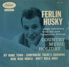 Ferlin Husky Country Music Holiday UK 7" vinyl single (7 inch record