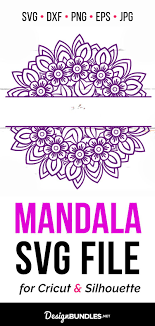 Spring Mandala Svg Split Mandala For Monogram Or Name Svg 418961 Svgs Design Bundles Mandala Svg Mandala Decals Svg