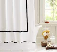 Pin By Jan On Master Br Bath In 2021 White Shower Curtain Black Shower Curtains Black White Shower Curtain