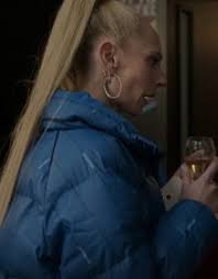 Ted Lasso S03 Juno Temple Blue Jacket