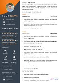 Use one of 30+ free resume templates to create a resume that gets interviews. Free Resume Templates Resume Sample Download My Cv Designer