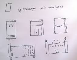 Draw Coloring Pages Practice Shapes And Teach Muslim Art Early Childhood Education Programs Drawing For Kids Easy Drawing Steps