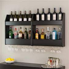 Shop our range of floating shelves at warehouse prices from quality brands. Prepac Furniture Floating Wine And Liquor Rack Bsow 0202 1 Rona