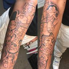The details and pigments in this are insane. Pin By Babu On Cartoon Character Tattoos Cartoon Tattoos Baby Tattoos Cartoon Character Tattoos