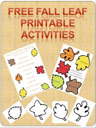 Here are over one hundred fun ways to play and explore, providing you with the ultimate bucket list of fall fun! Free Fall Leaf Printable Game And Activity Pack For Kids