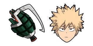 Use your arrow keys to move the tiles. My Hero Academia Katsuki Bakugo Cursor Custom Cursor