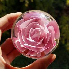 Judith leiber's 'belle of the ball' bag is a $5,300 clutch. Crystal Balls Of Glass Decorations How To Preserve Flowers Creative Valentines Handmade Glass