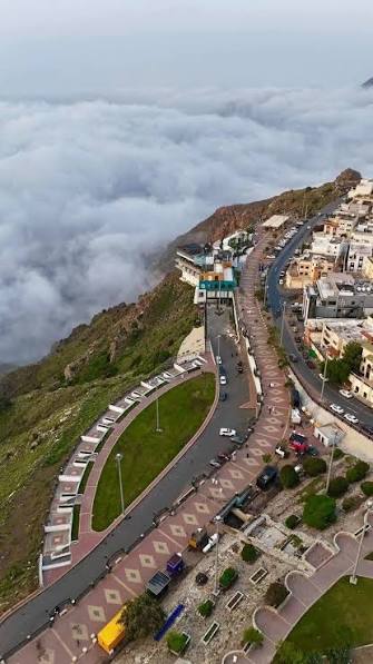 One of the most picturesque places to visit in Saudi Arabia is Abha in the Aseer region. A city where you can catch an incredible, breathtaking view! ⛰️🌳🇸🇦 #Saudi #Expatriates #news #expats #
