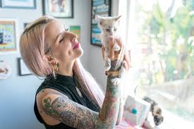 He enjoys hanging out with friends, playing she was often the one fostering kittens that were too young to go to homes, or caring over night for codey moved to san diego in 2015 from minnesota with his husband, also named cody. Meet The Kitten Lady Hannah Shaw San Diego Home Garden Lifestyles