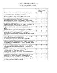 Their software allows you to set up new tasks with key details such as deadlines, daily estimated time, notes, and a checklist for each step. Supervisor Checklist Occupational Safety And Health Safety