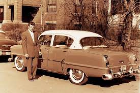 Vintage Found Photo A Man And His Car Car Vintage Cars Antique Cars