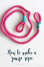 Jump Rope Diy The Sewing Rabbit Rope Diy Jump Rope How To Make Rope