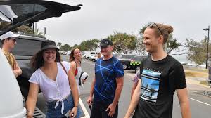 Parking at Mooloolaba during the holidays