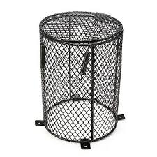 Katoot Reptile Heat Mesh Cage Protector Guard Lamp Light Bulb Enclosure 13 16 5cm Round Terrarium Spiders Ants Reptiles Lamp Light Lamp Cover