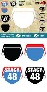 It's a voyage for your senses from top to bottom. Dirtbike Plate Number And Name 3 Styles 2 Fonts Svg Cut Etsy