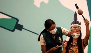 Manaus, brazil highlights dangers of new variants. City Of Manaus In Brazil S Amazon Begins Covid 19 Immunization Pbs Newshour