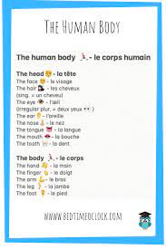 For example, while you order wine at the restaurant, you should say : The Human Body In French Basic French Words French Language French Flashcards