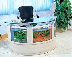 Office Desk Aquarium I Would Never Leave My Office Fish Tank Design Amazing Aquariums Unique Fish Tanks