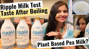 Relax by the pool with a scoop of blackberry and thyme ripple vegan ice cream, every day. Is Ripple Pea Milk A Good Alternative Taste Test Review Plant Based Protein Rich Vegan Milk Youtube