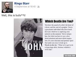 Which Beatle Are You Beatles Funny The Beatles Tumblr Funny