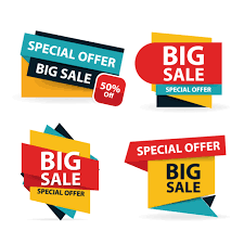 Colorful Shopping Sale Sale Tags Offer Png And Vector With Transparent Background For Free Download Clearance Sale Poster Sale Banner Banner Design Layout