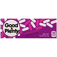 Nutritional, or proper usage information than the information displayed on our website. Good Plenty Licorice Candy 6 Oz Allergy And Ingredient Information