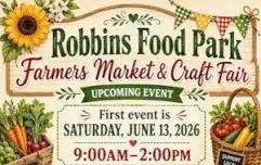 Robbins Food Park Farmers Market & Craft Fair