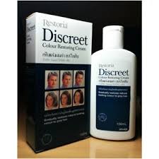 Details About Restoria Discreet Cream Grey Hair Colour Restoring 150 Ml Men Women