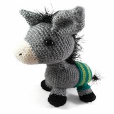 Amigurumi Esek Eduardo Tarifi Esek Orme Bebekler Sevimli Tig Isi