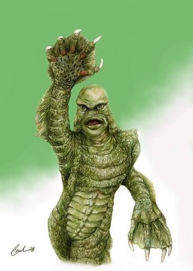 Creature From The Black Lagoon by Bruce Lennon
