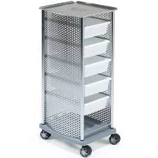 Rem Domino Ultra Salon Trolley Chrome With White Trays Capital Hair And Beauty Ultra Beauty Beauty Salon Supplies
