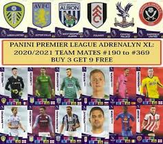 English football announces social media boycott. Panini Adrenalyn Xl Premier League 2020 21 2021 Team Mates Karten 190 Zu 369 Ebay