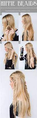 26 Boho Hairstyles With Braids Bun Updos Other Great New Stuff To Try Out Popular Haircuts Messy Braided Hairstyles Long Hair Styles Hair Styles