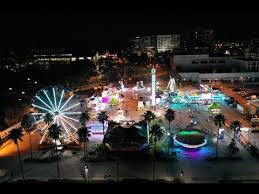 Holiday Carnival Coachman Park Clearwater 4k