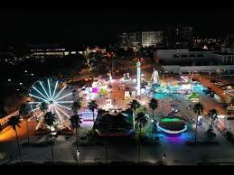Holiday Carnival Coachman Park Clearwater 4k